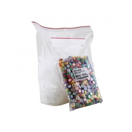 Scientific Specialties Gripseal Tube, 1.5ml, Conical, Assorted, 500/PK 248158